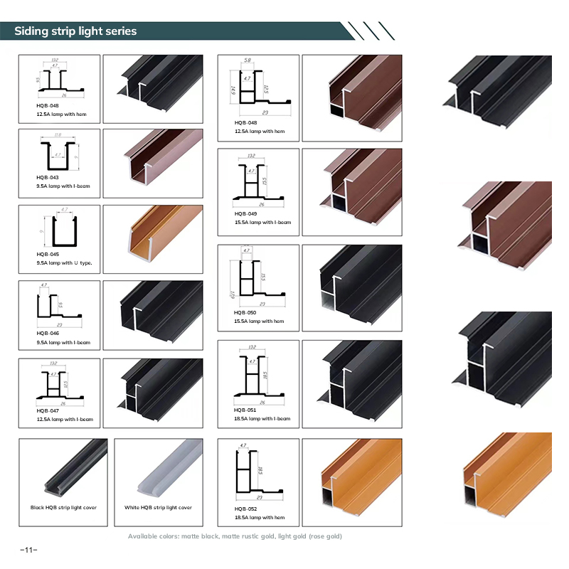 Líneas decorativas de aluminio que protegen y decoran los bordes de las baldosas