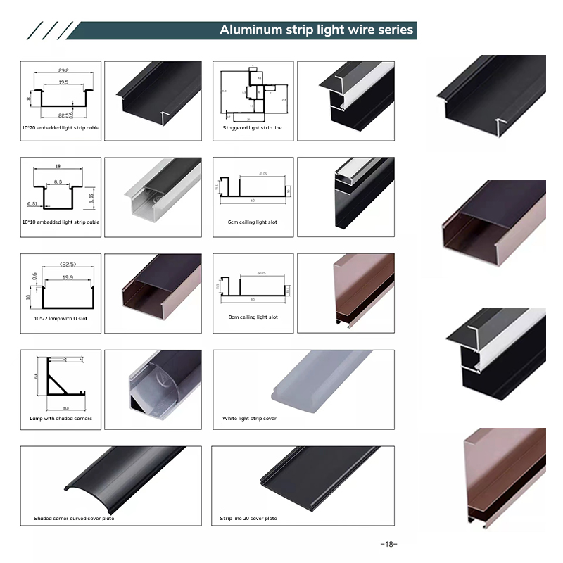 Líneas decorativas de aluminio que protegen y decoran los bordes de las baldosas